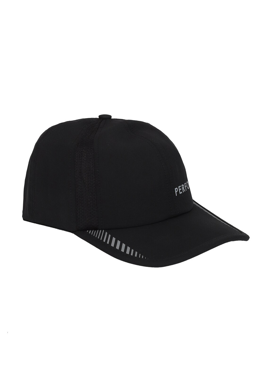 Buy Peter England Men Black & White Printed Baseball Cap Caps for Men