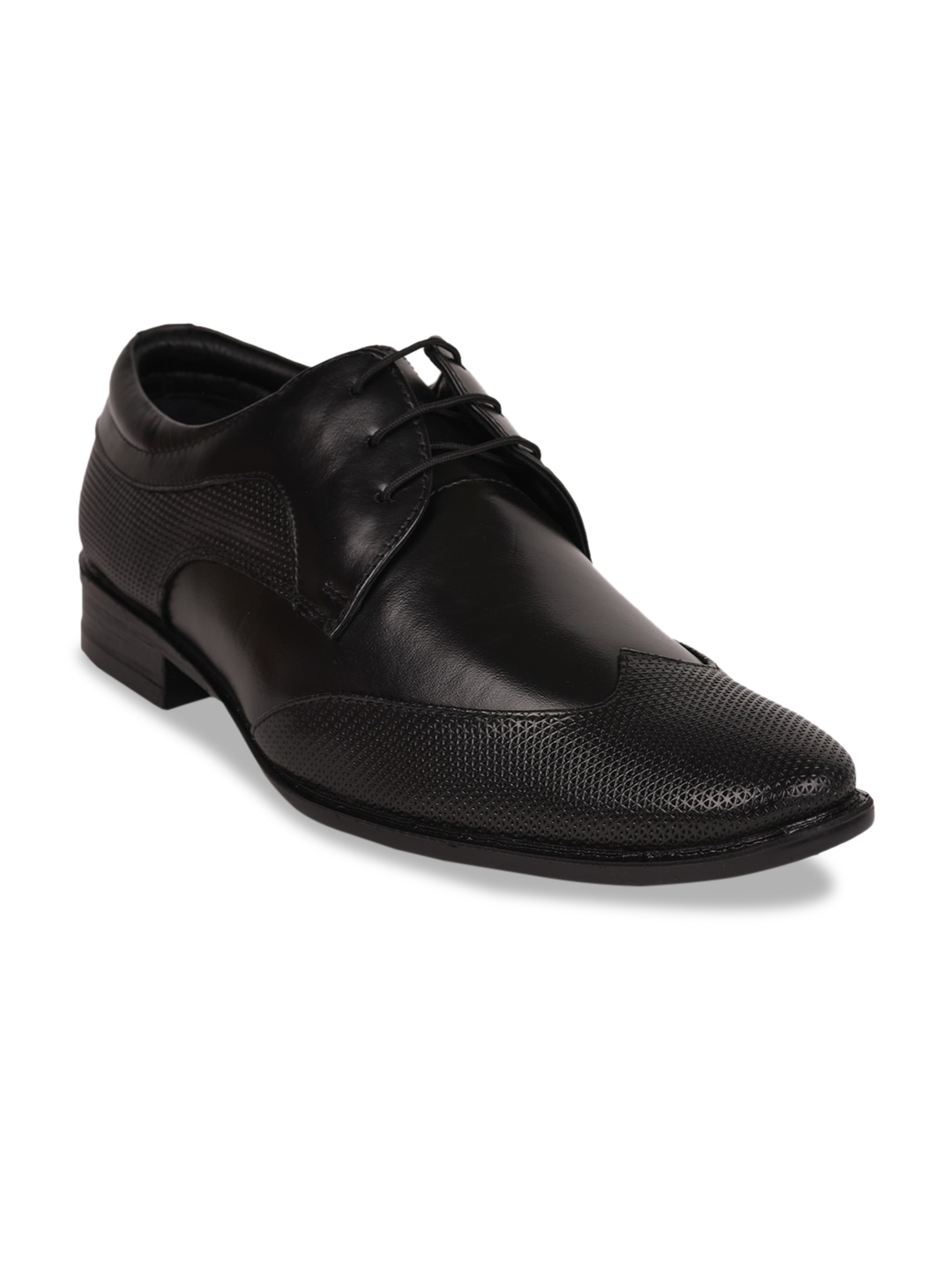 Buy Liberty Men Black Solid Formal Leather Derbys Formal Shoes For Men 14700494 Myntra 2831