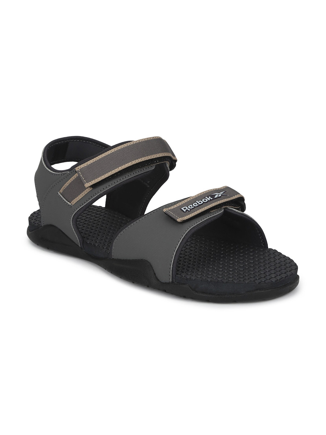 reebok men grey sandals