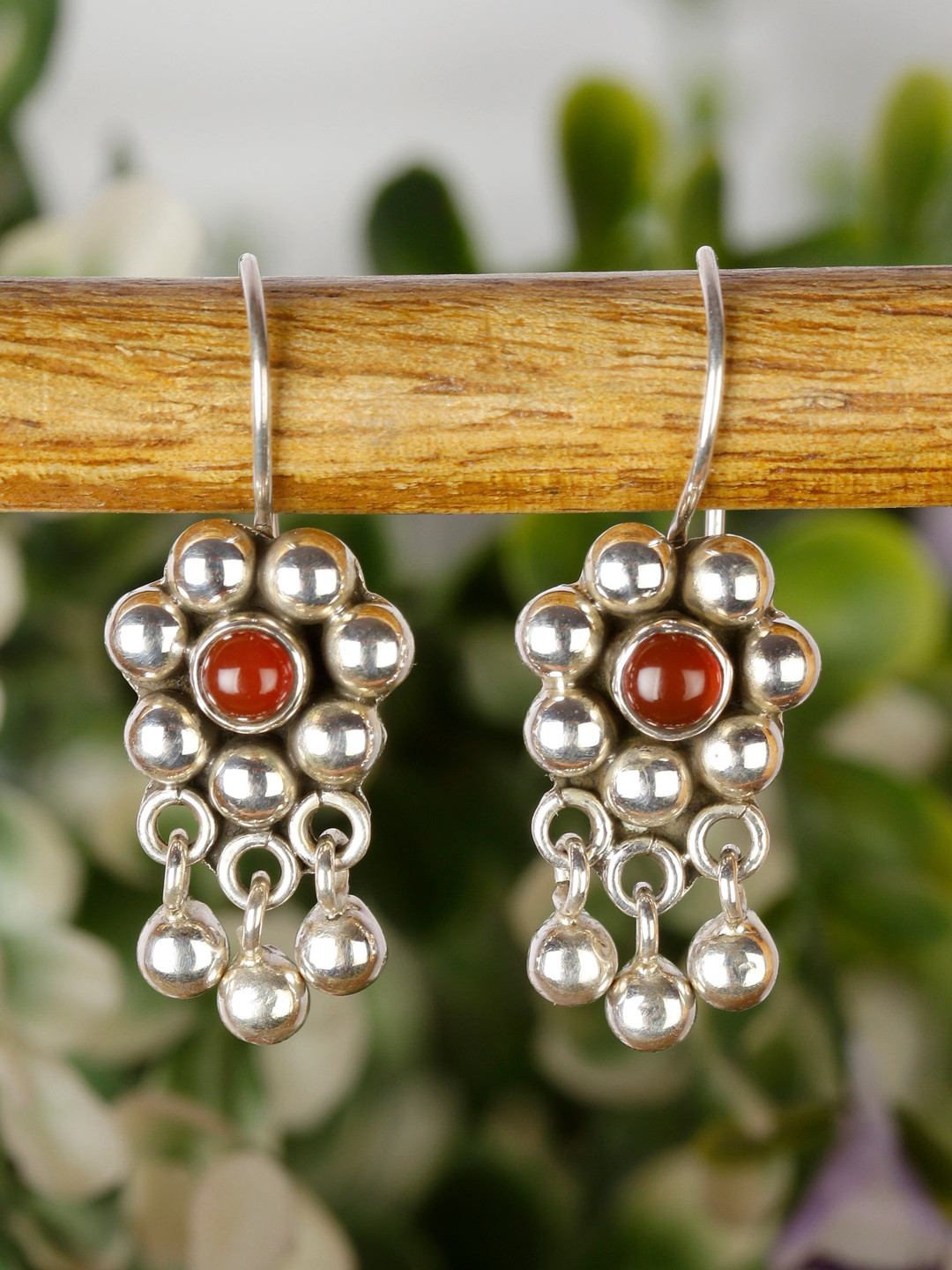 Buy GIVA Silver Contemporary Drop Earrings Earrings for Women