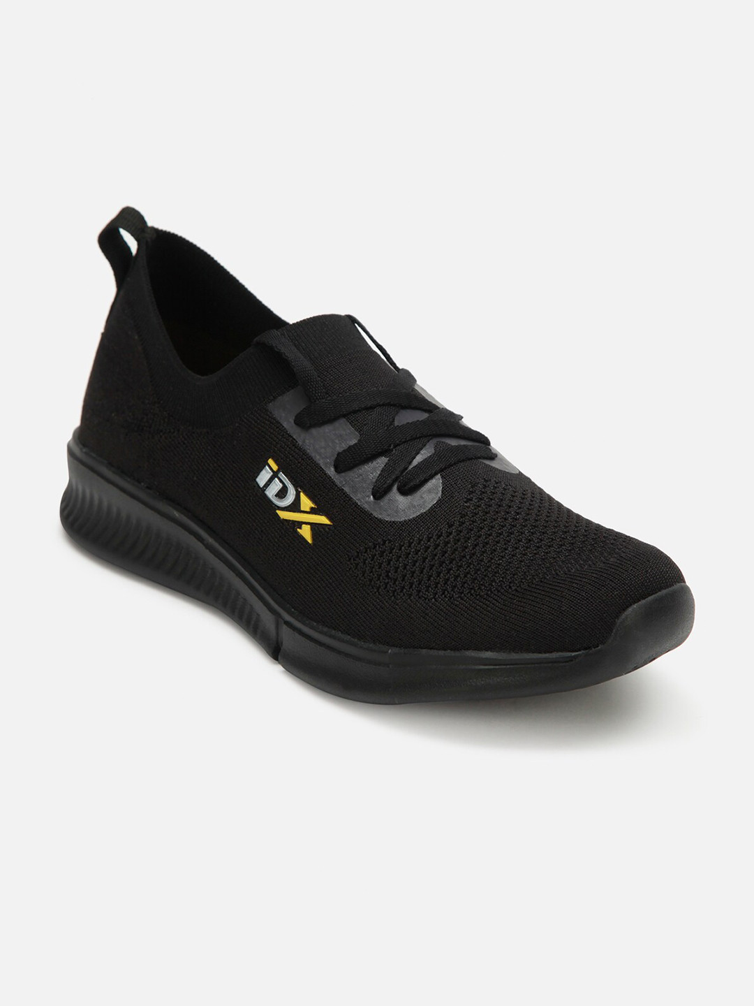 Buy ID Men Black Mesh Running Non Marking Shoes Sports Shoes for Men