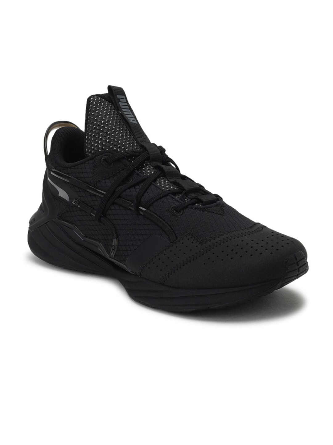 Buy Puma Men Black Mesh Long Distance Running Shoes Sports Shoes for