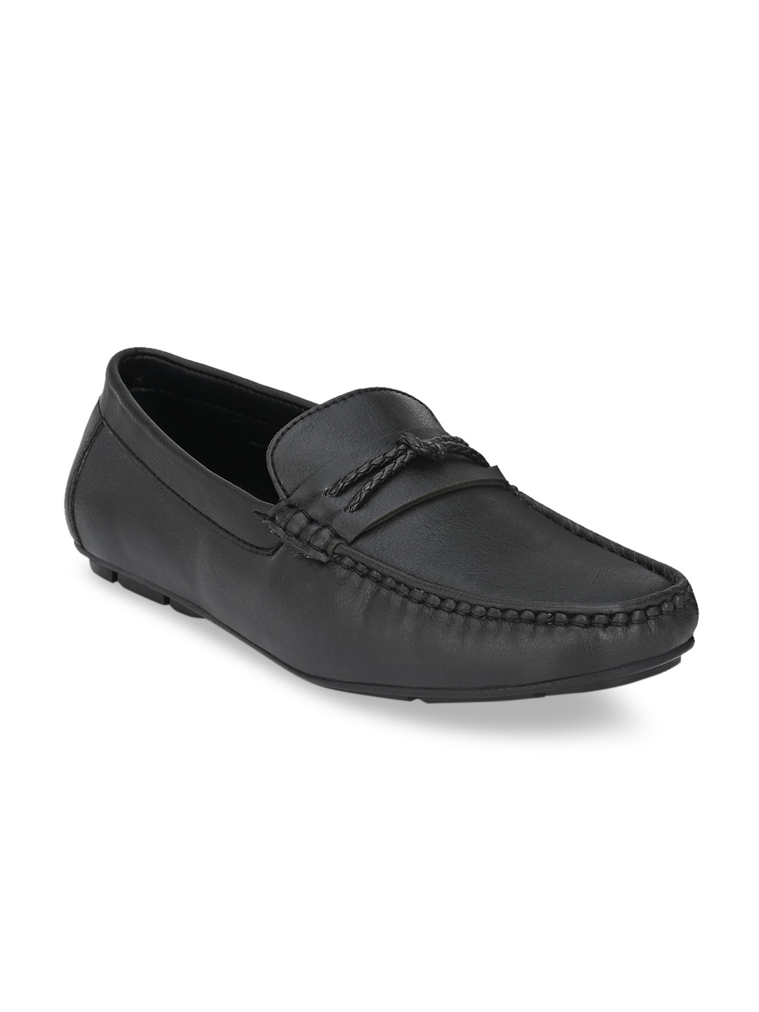 Buy Mast & Harbour Men Black Penny Loafers Casual Shoes for Men 14706362 Myntra