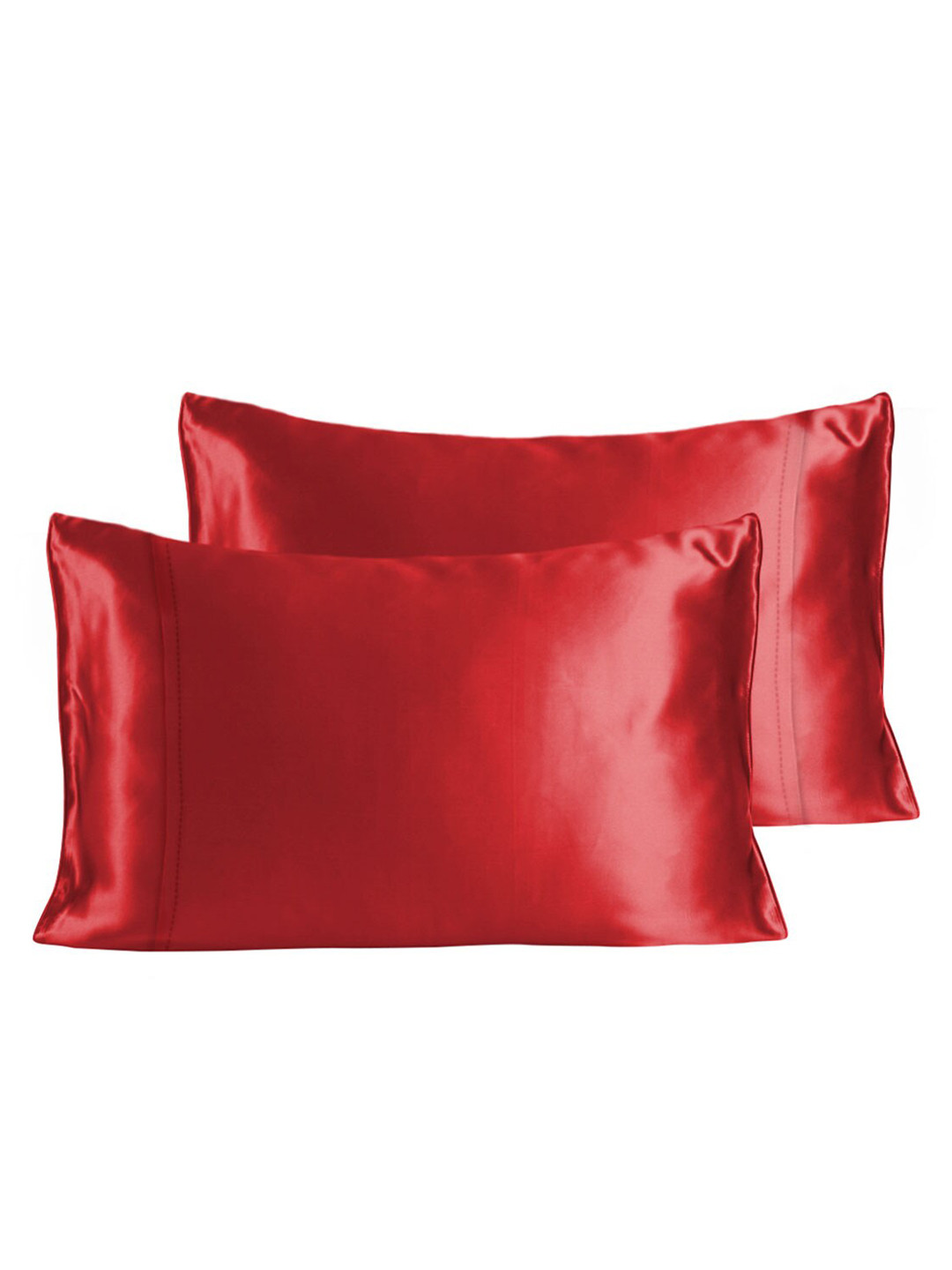 Buy Stoa Paris Date Night Silk Like Collection Set Of 2 300 TC Satin Pillow Covers Pillow