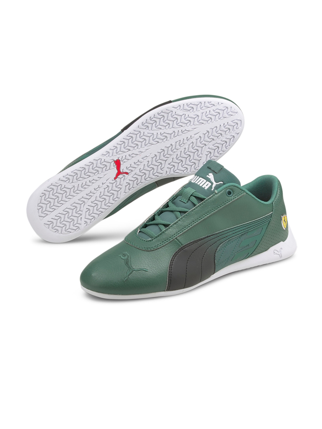 Buy Puma Unisex Green Sneakers - Casual Shoes for Unisex 14791024 | Myntra