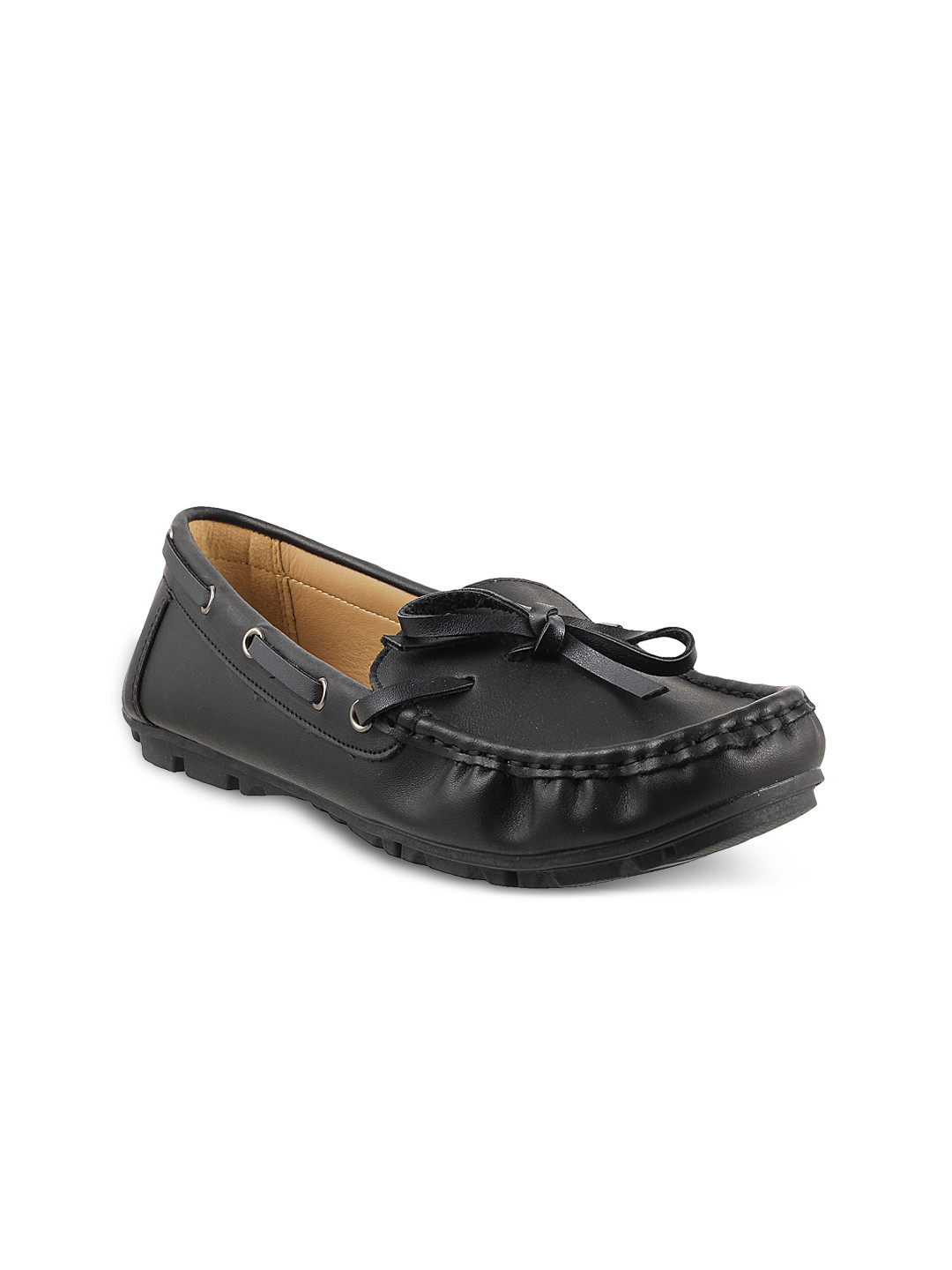 Buy Metro Women Black Boat Shoes Casual Shoes for Women 1019397 Myntra