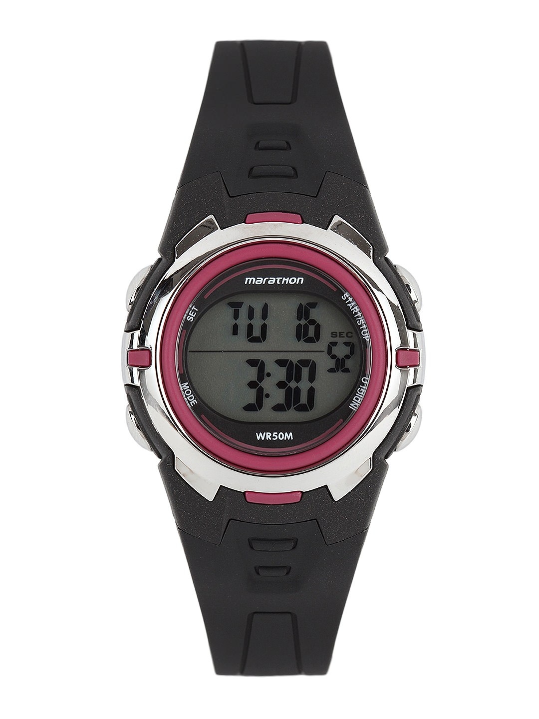 women's digital watch with large numbers