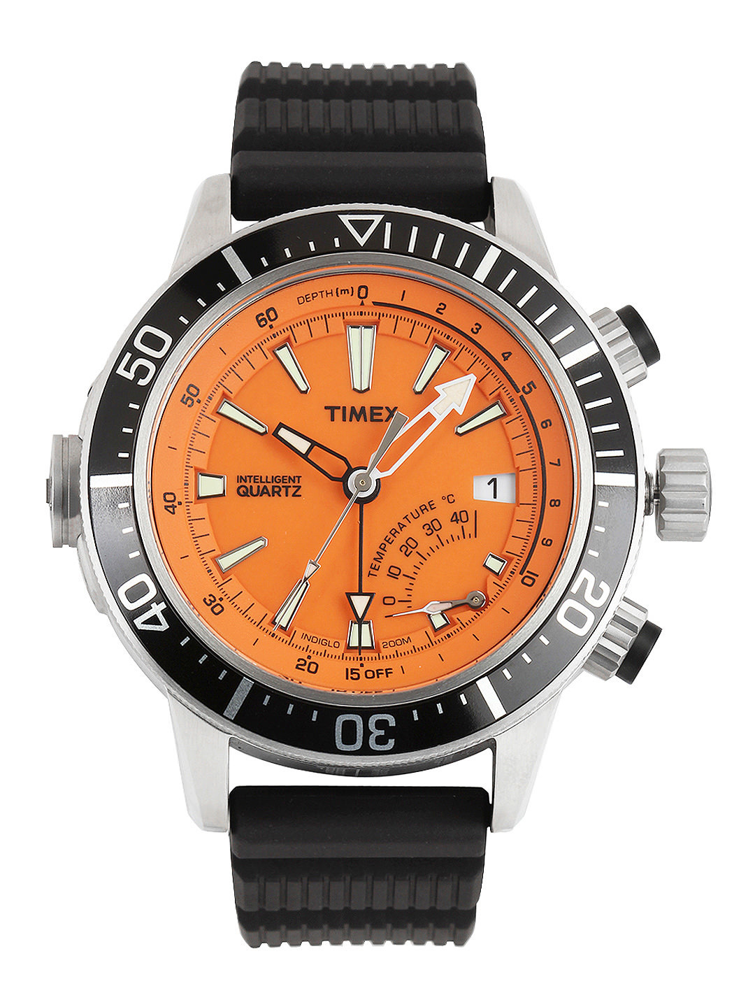 Buy Timex Men Orange Dial Watch Watches for Men 233815 Myntra