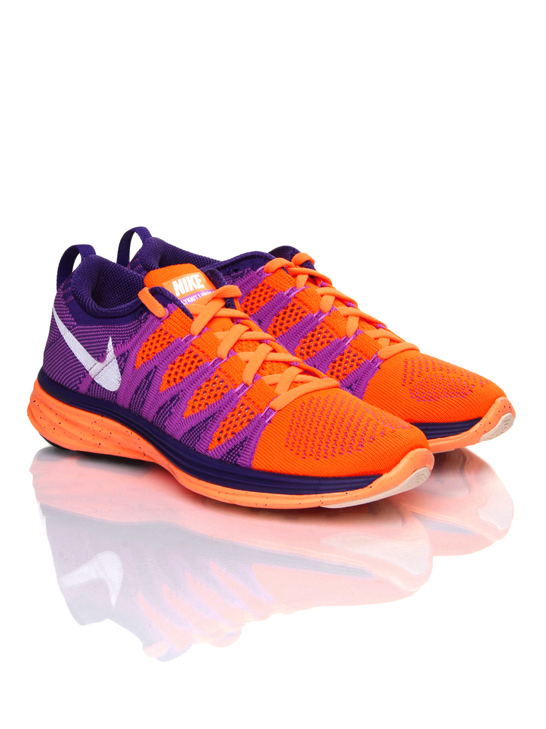 Buy Nike Women Pink Flyknit Lunar2 Running Sports Shoes Sports Shoes