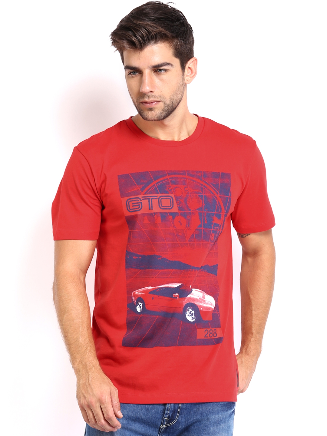 Buy Puma Men Red Ferrari Printed T Shirt Tshirts For Men