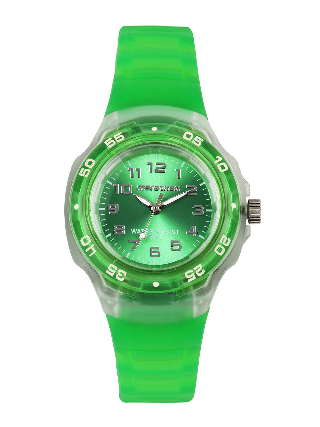 timex green dial watch