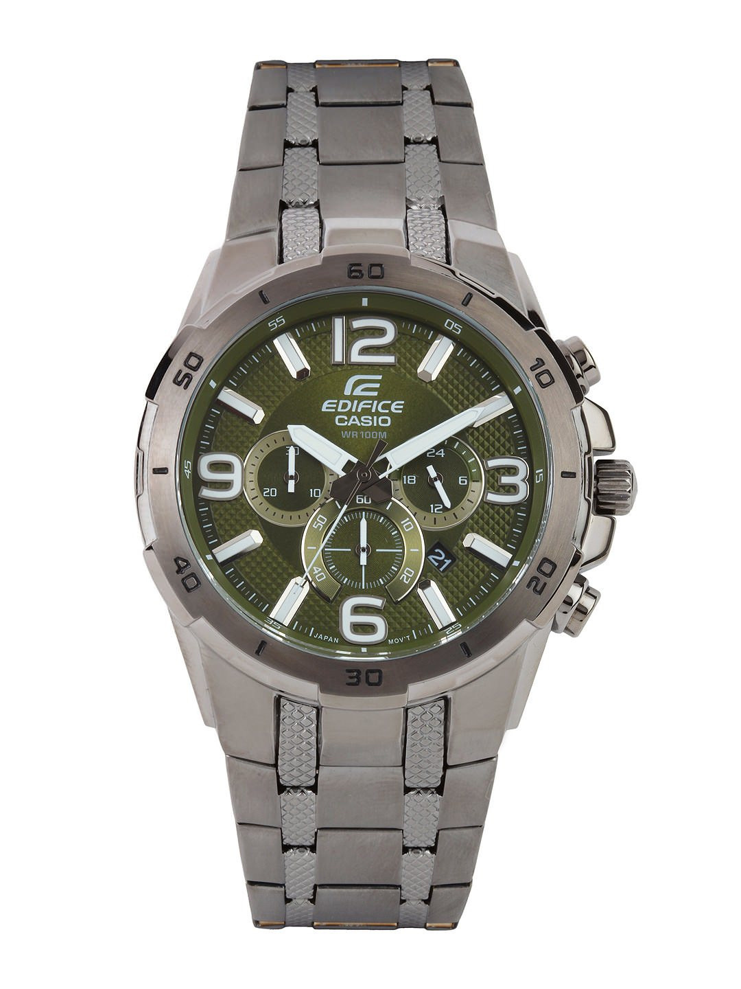 casio edifice grey chronograph