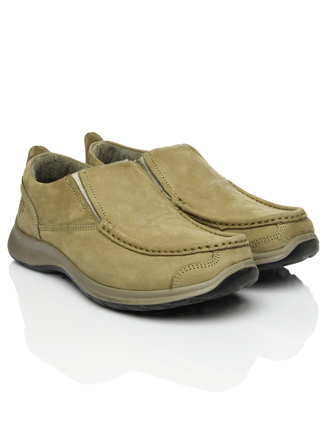 woodland men brown casual shoes
