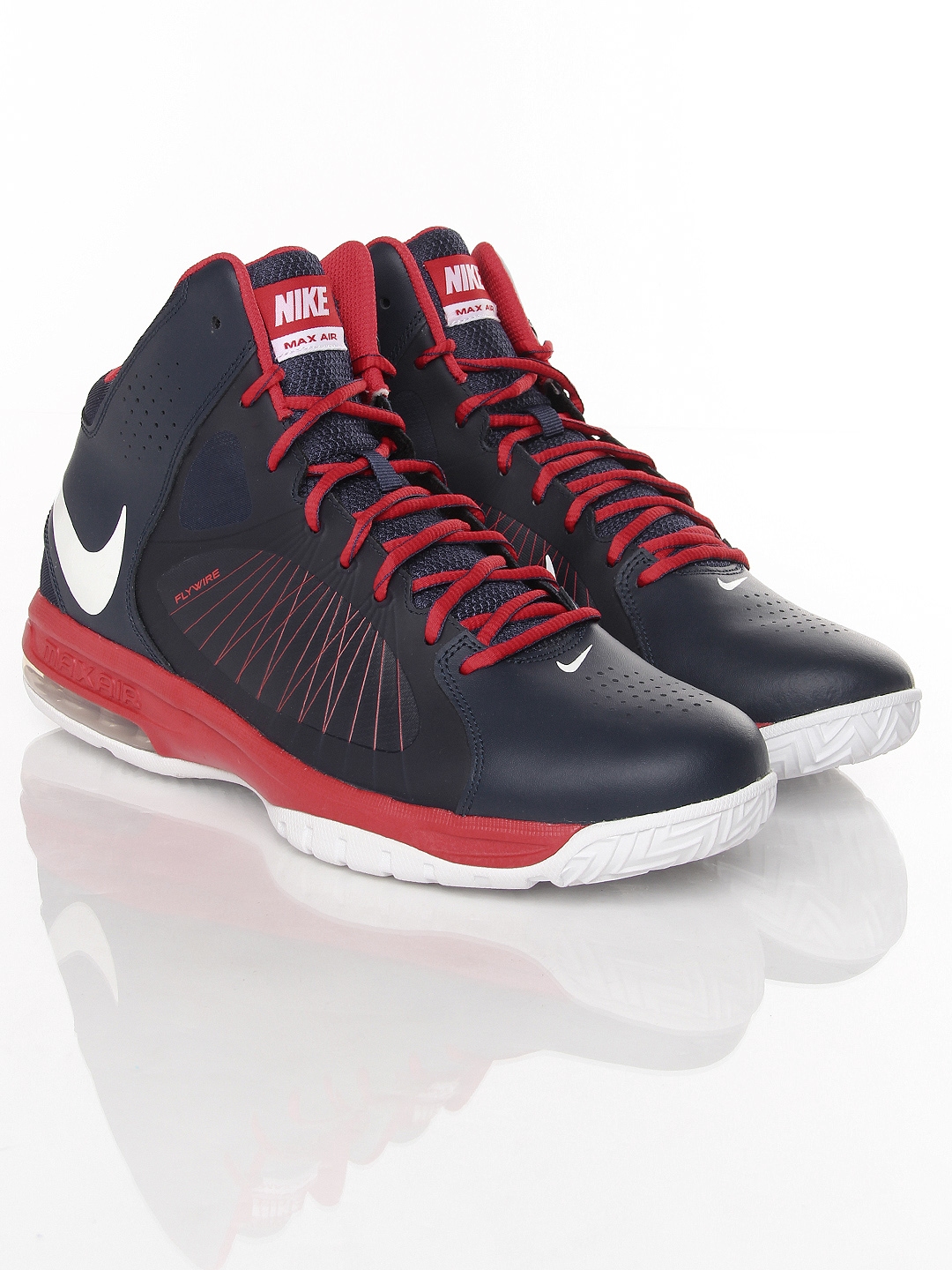 navy basketball shoes nike