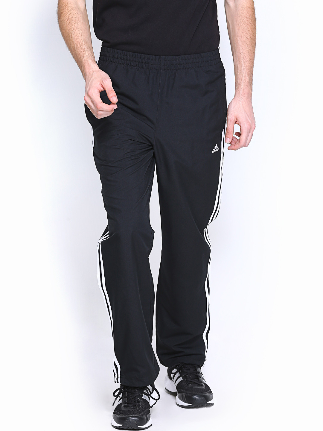Buy ADIDAS Men Black Track Pants Track Pants for Men 370429 Myntra