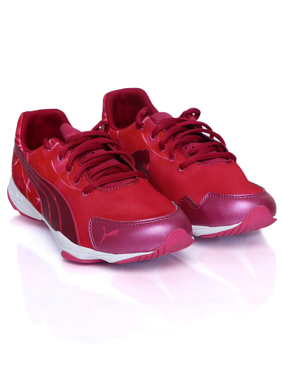 Buy Puma Women Red FLX Graphic Printed Sports Shoes Sports Shoes for