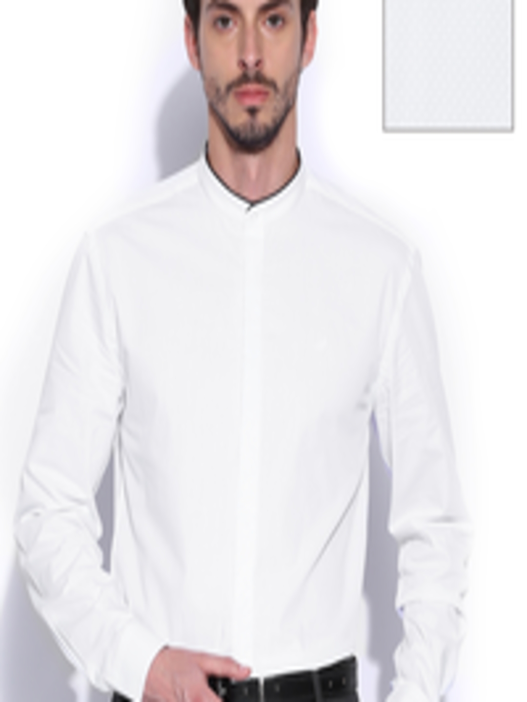 Buy Daniel Hechter Men White Modern Fit Formal Shirt - Shirts for Men ...