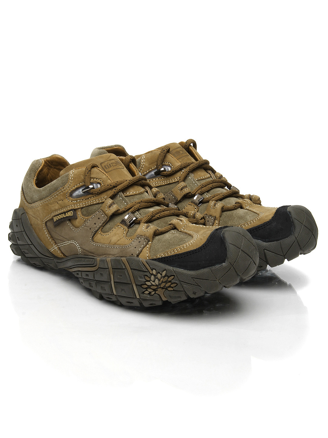 woodland men brown casual shoes