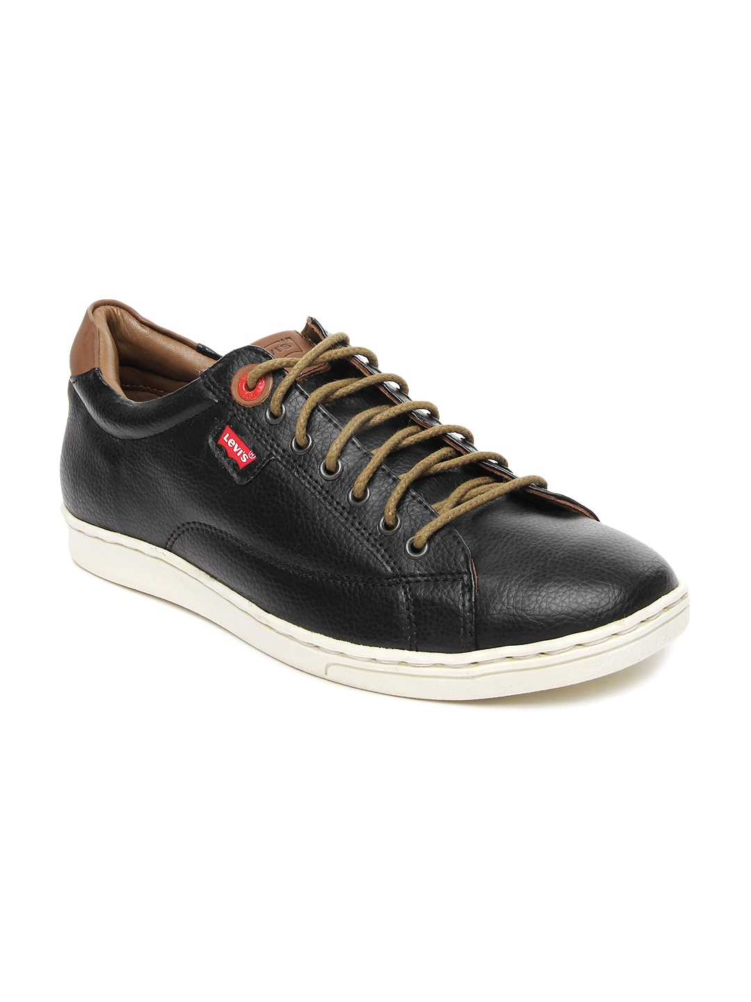men's levi's sneakers black