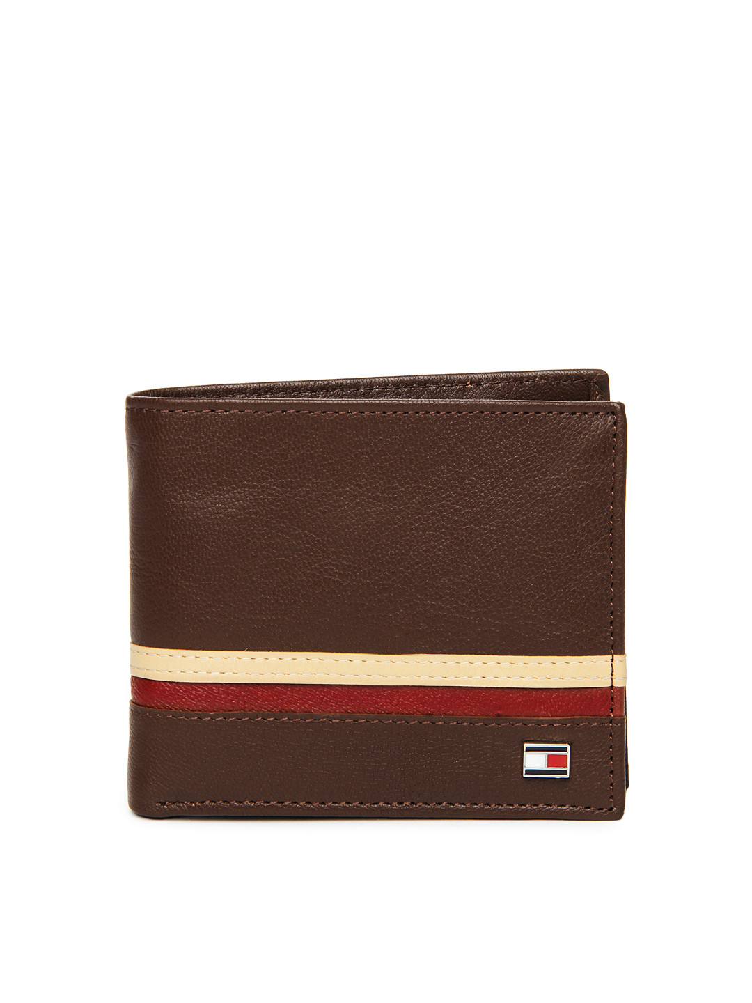 Buy Tommy Hilfiger Men Brown Leather Wallet Wallets for Men 528578