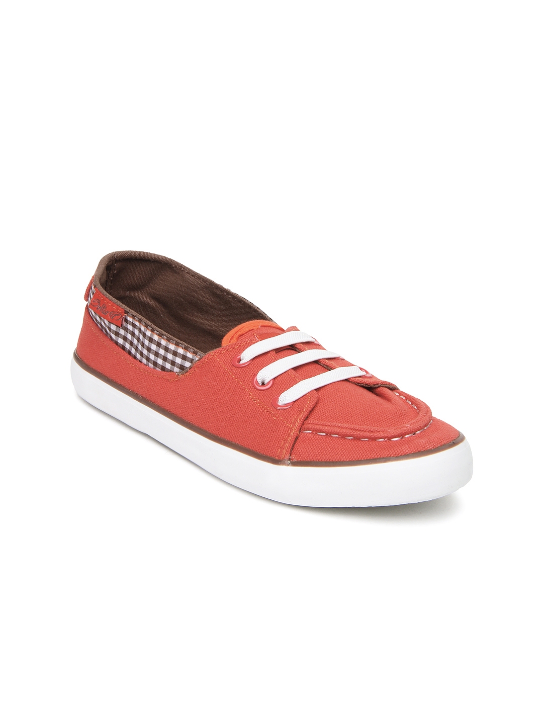 Buy Boltio Women Rust Orange Casual Shoes - Casual Shoes for Women ...
