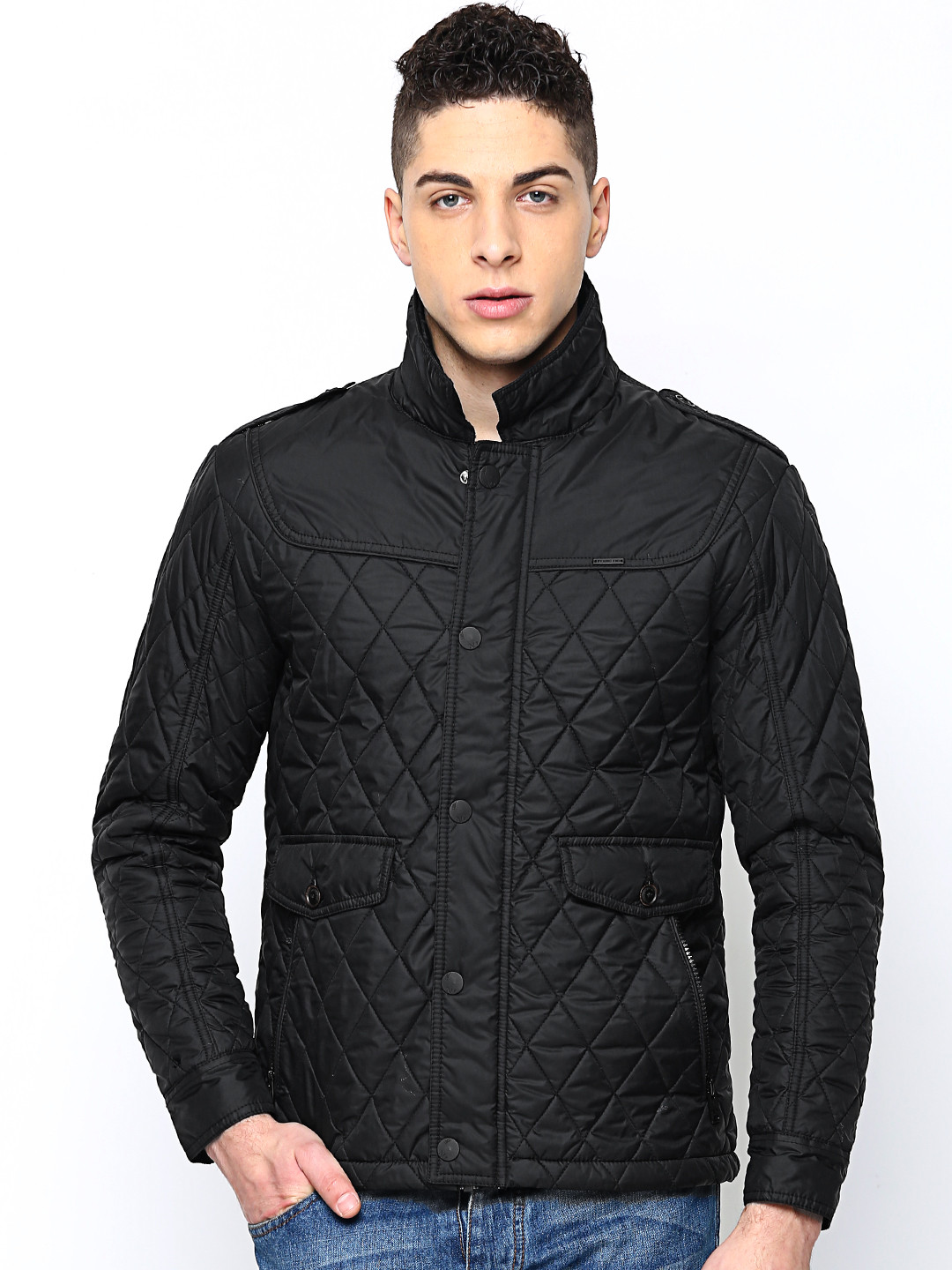 Buy Numero Uno Men Black Jacket Jackets for Men 575092 Myntra