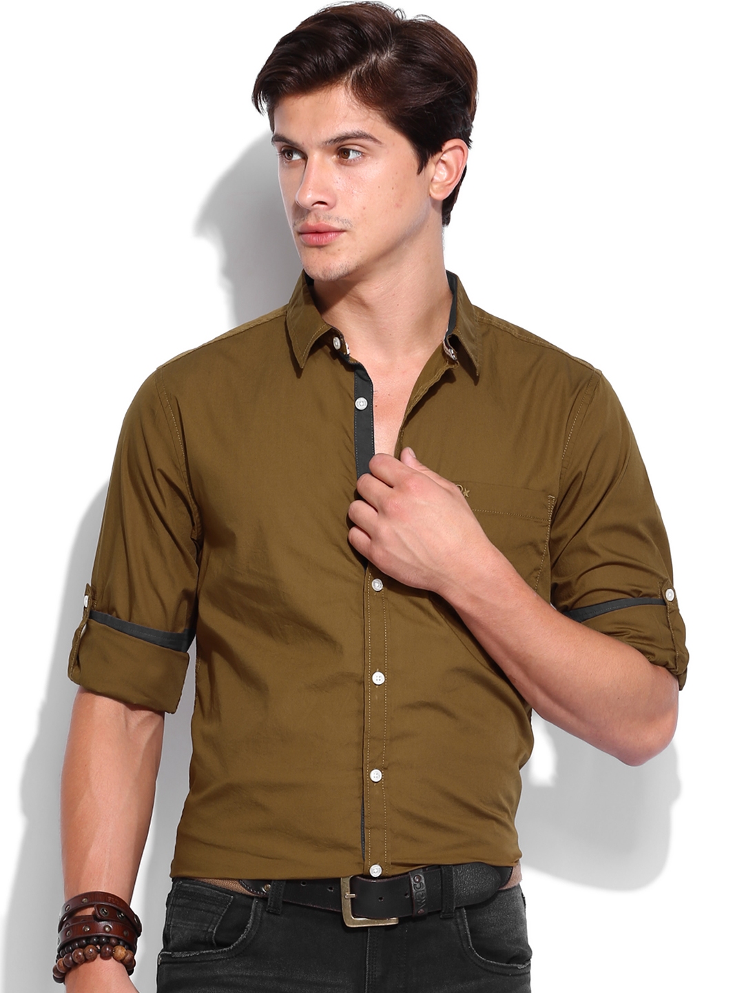 roadster khaki shirt