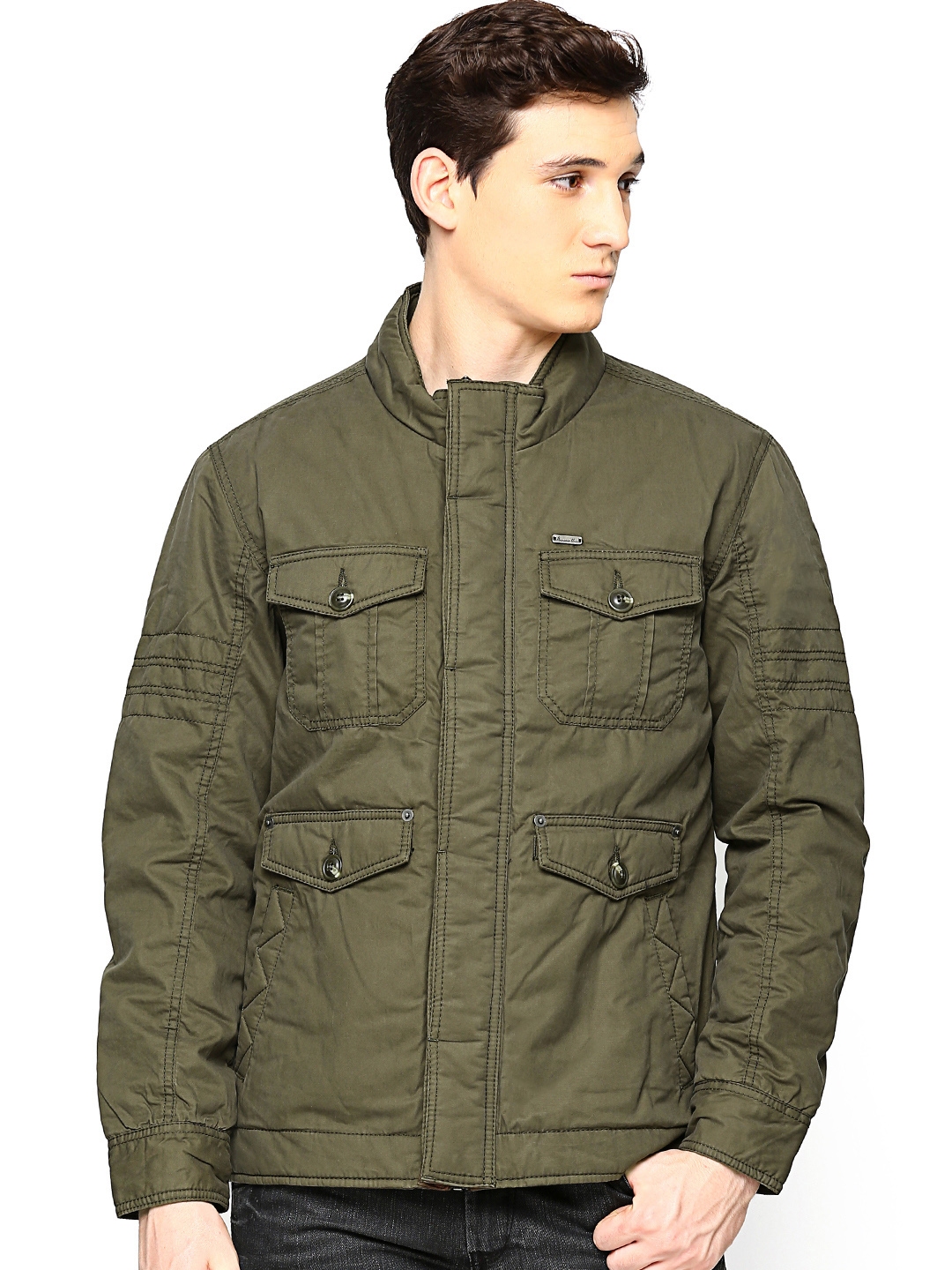 Buy Numero Uno Men Green Jacket - Jackets for Men 600887 | Myntra