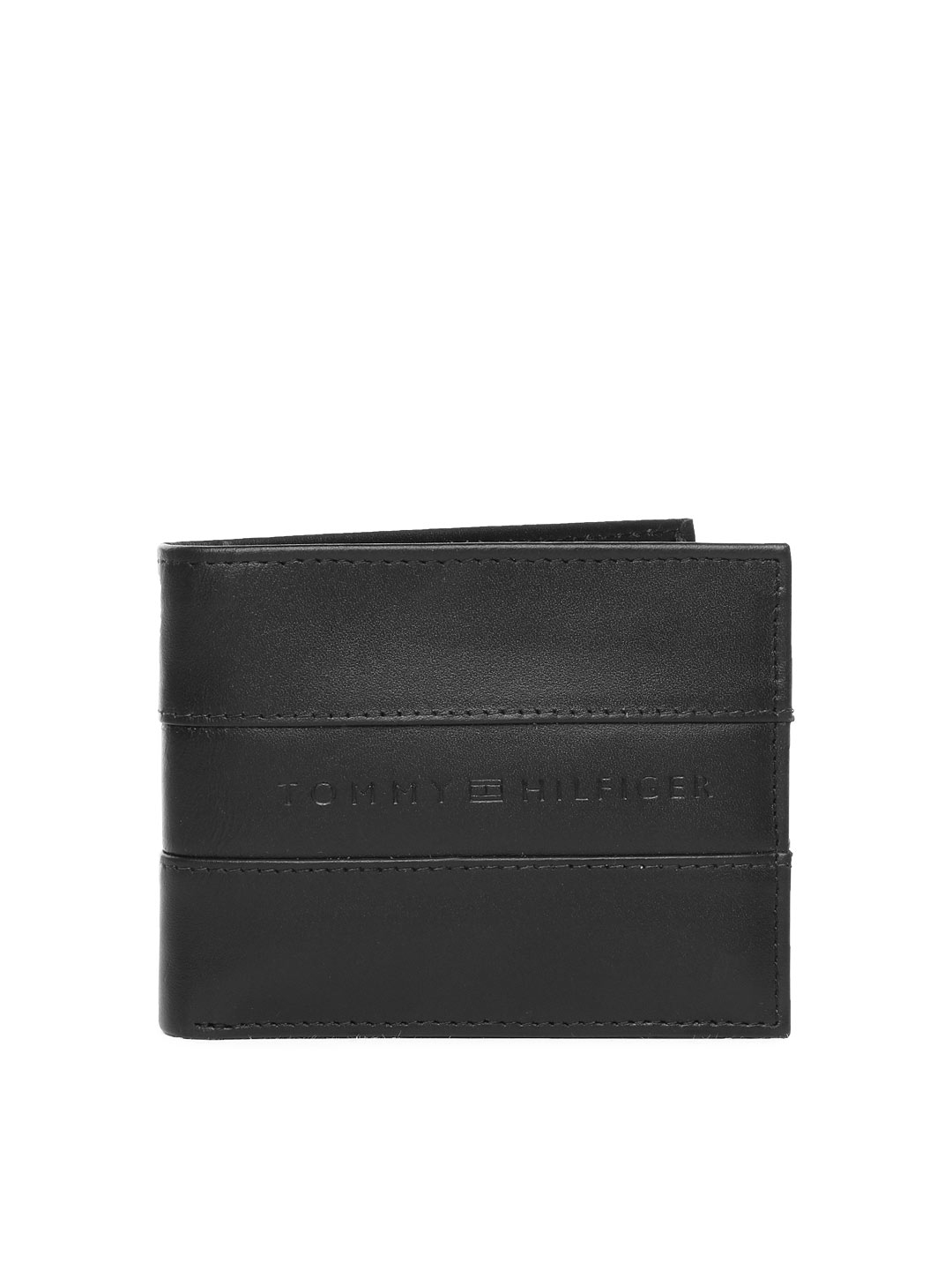 Buy Tommy Hilfiger Men Black Leather Wallet - Wallets for Men 601774 ...