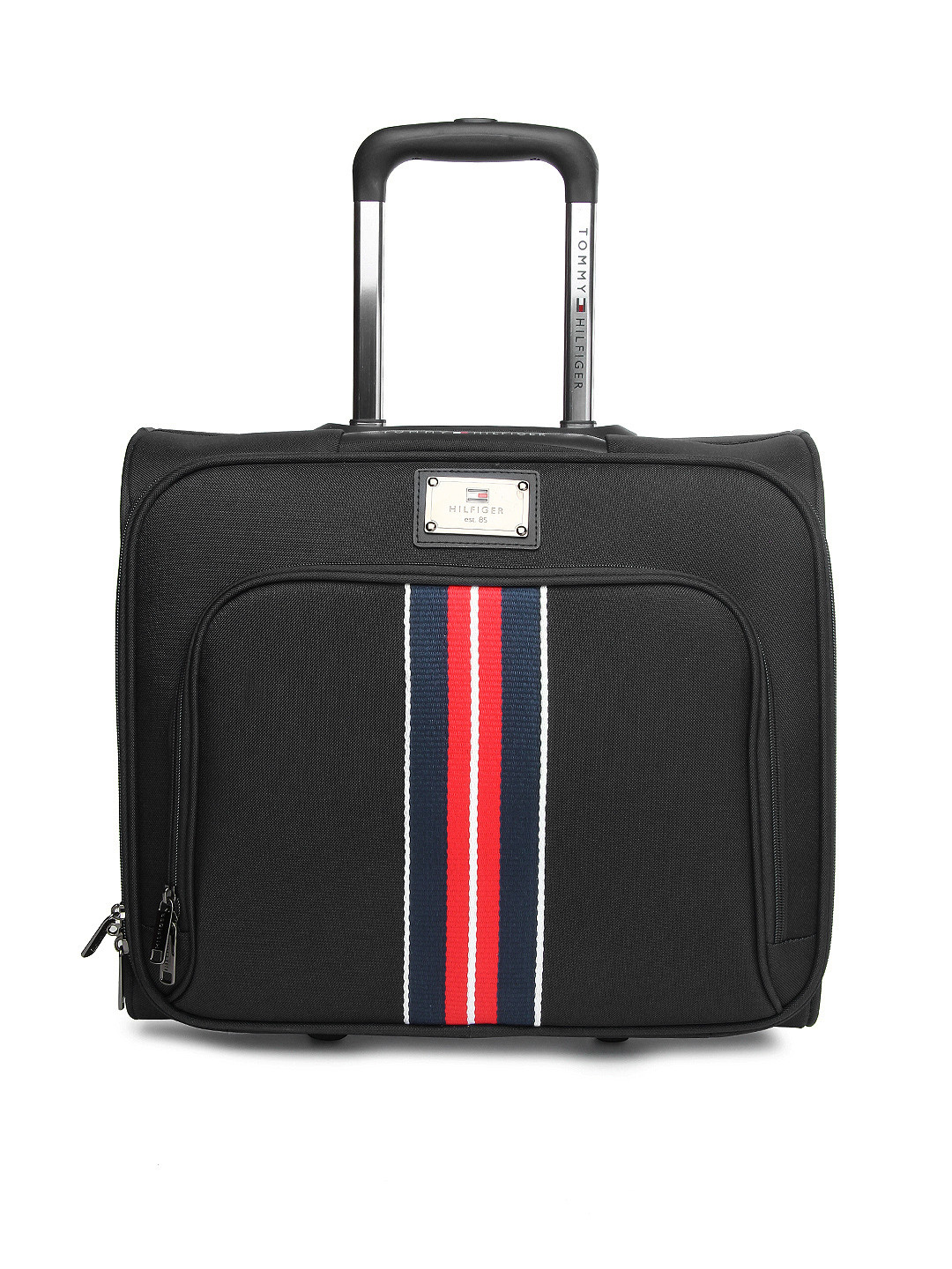 Buy Tommy Hilfiger Unisex Black Trolley Bag Trolley Bag for Unisex