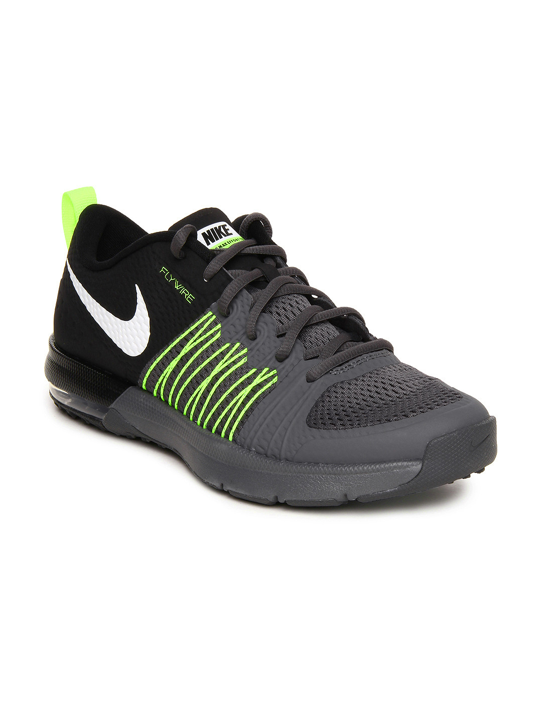 Buy Nike Men Black & Grey Air Max Effort TR Training Shoes Sports