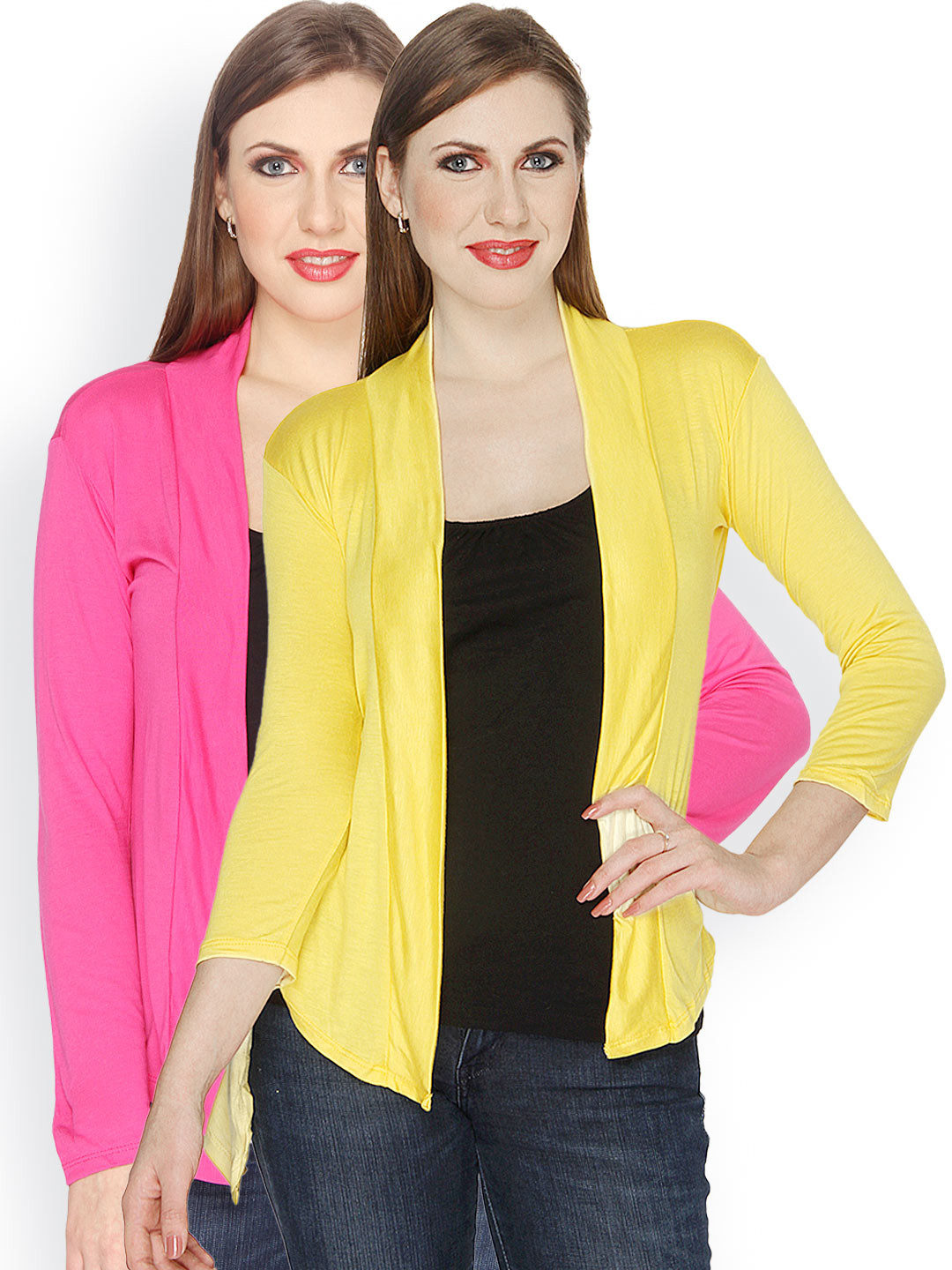 Buy Ten On Ten Pack Of 2 Shrugs Shrug for Women 611686 Myntra