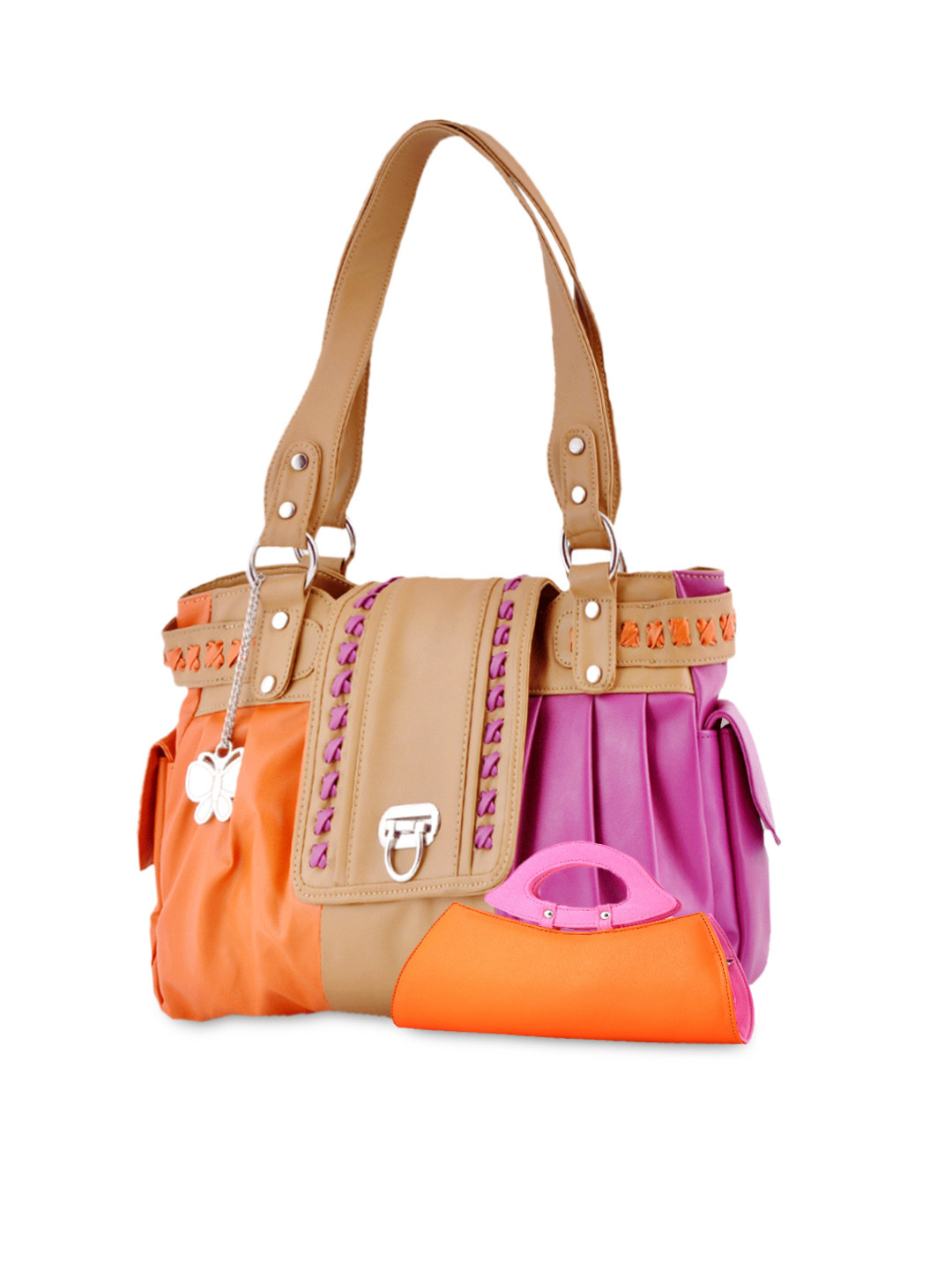 Buy Butterflies Handbag & Clutch Set Handbags for Women 611776 Myntra