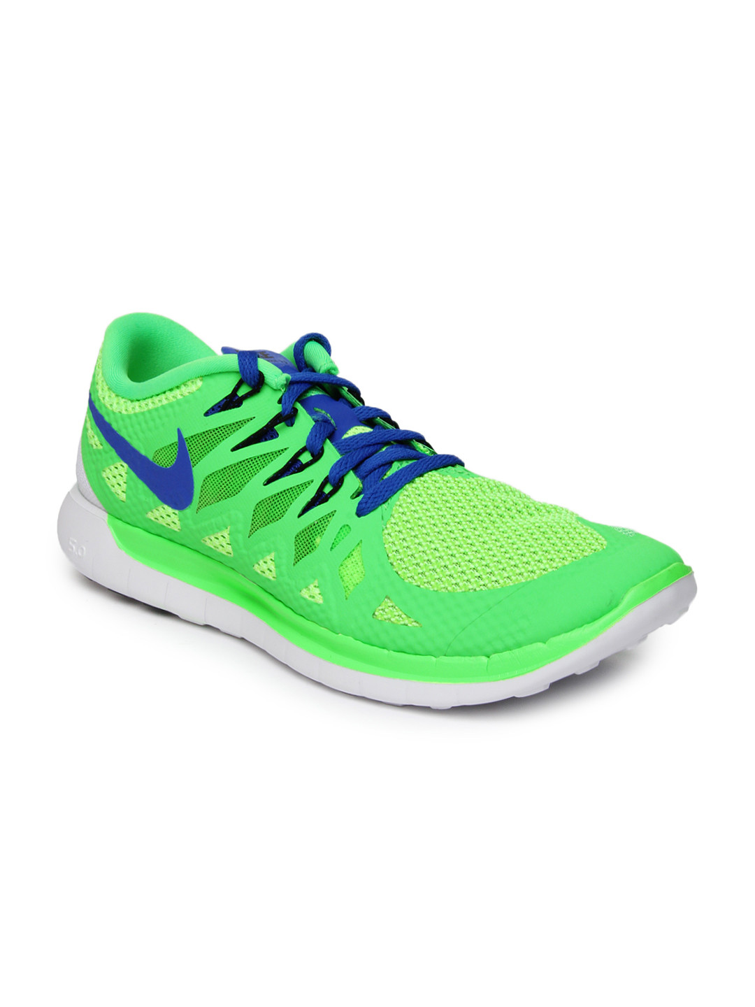 mens green nike running shoes