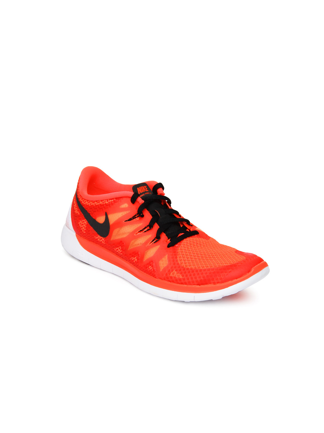 Buy Nike Boys Coral Red Free 5.0 (GS) Running Shoes - Sports Shoes for ...