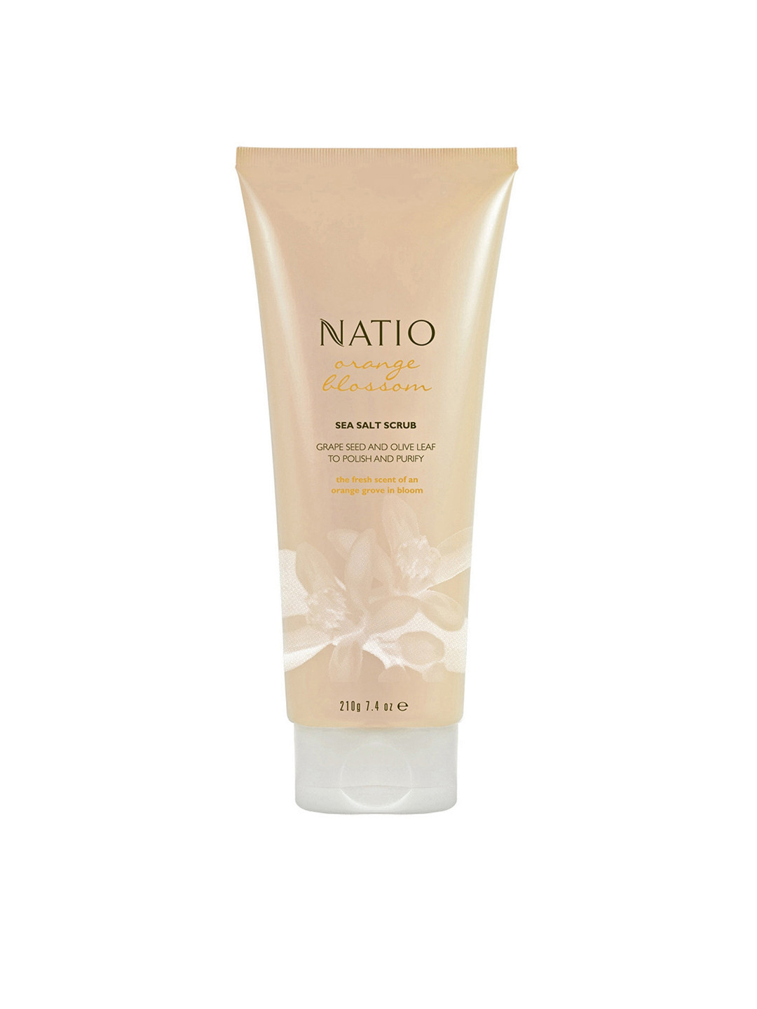 Buy Natio Orange Blossom Sea Salt Scrub Body Wash And Scrub for Unisex 616913 Myntra