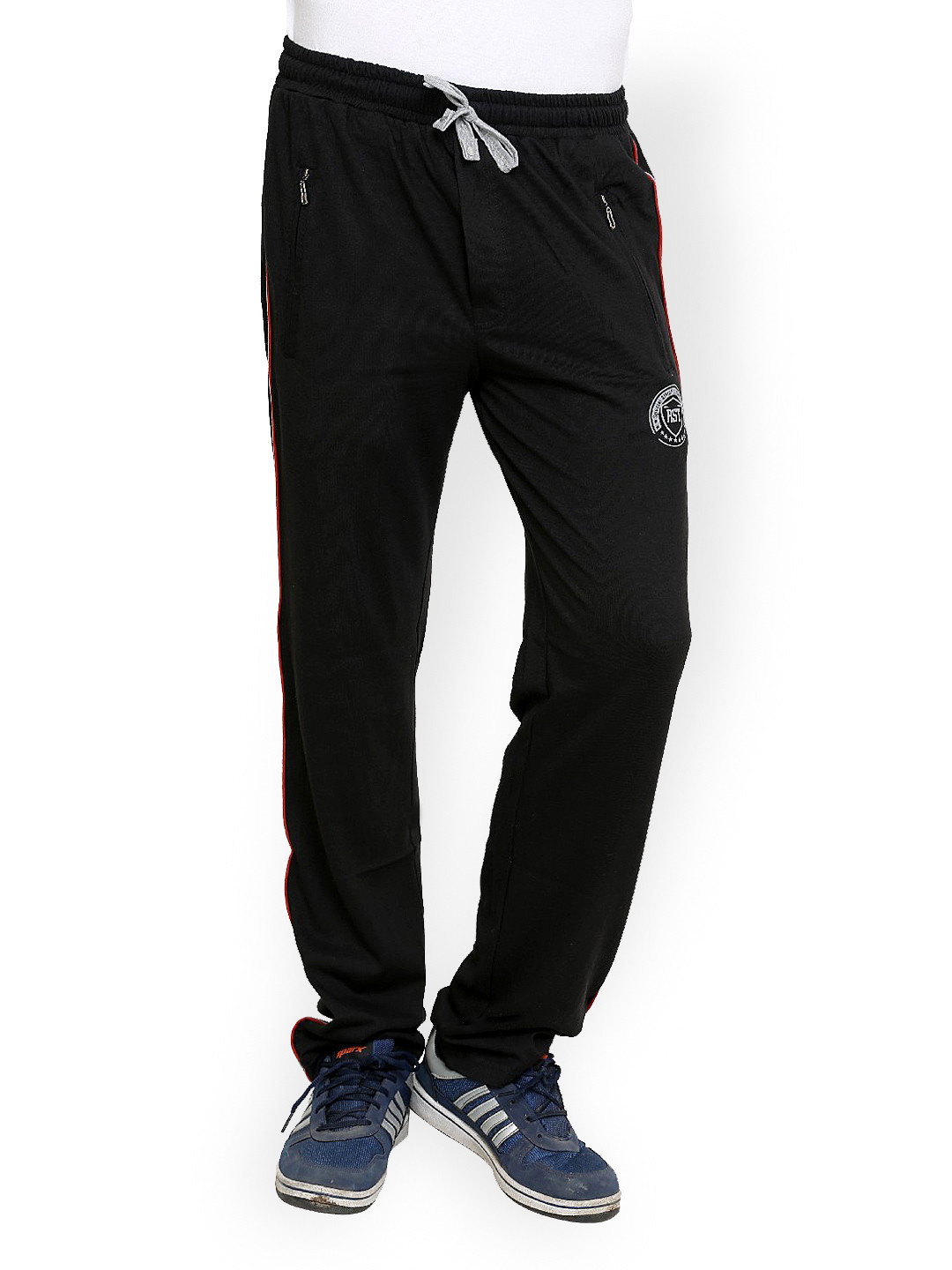Buy Riverstone Men Black Track Pants Track Pants for Men 619690 Myntra