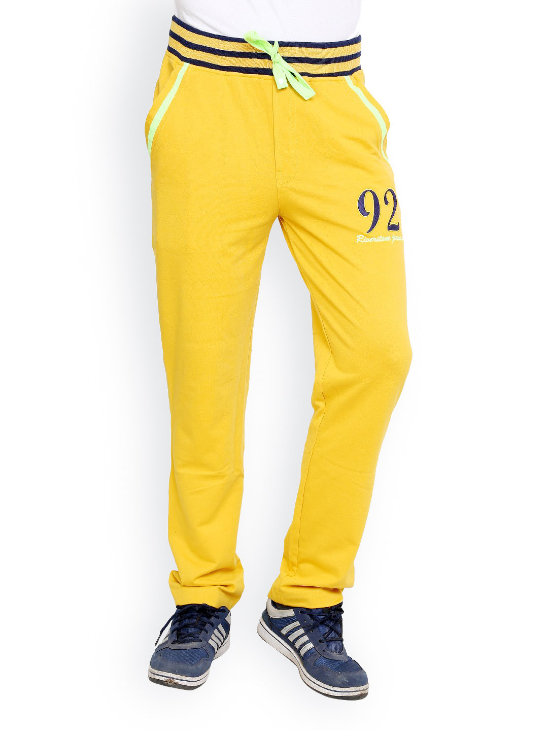 Buy Riverstone Men Yellow Track Pants Track Pants for Men 619705 Myntra