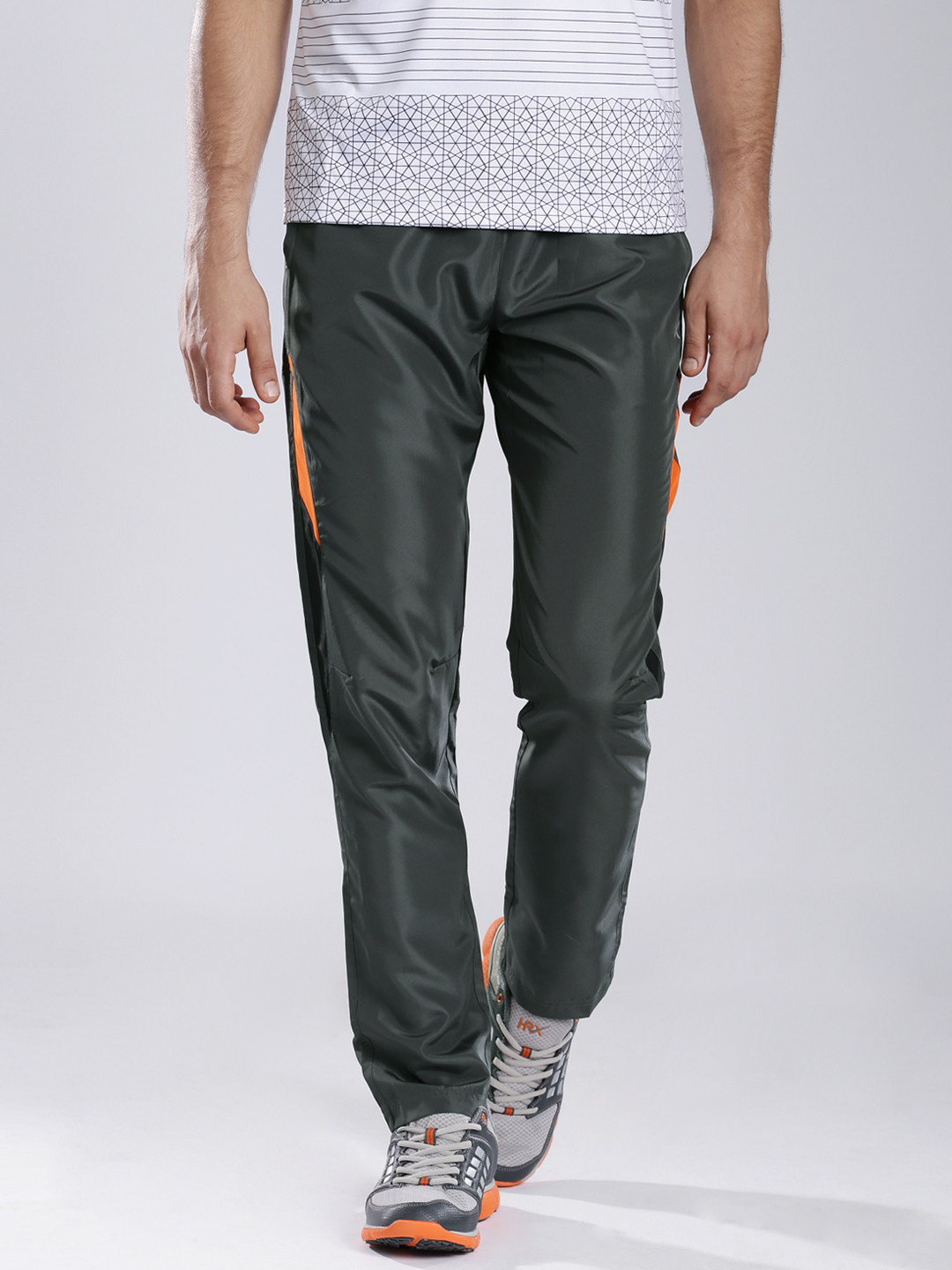 Buy HRX By Hrithik Roshan Men Grey Sprint Sports Active Track Pants