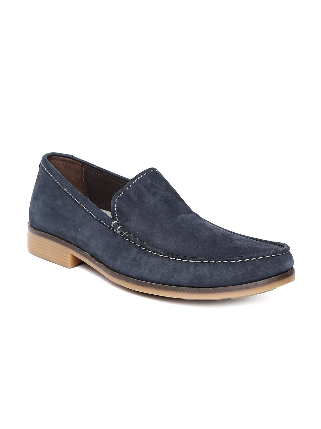 Buy Clarks Men Navy Suede Loafers - Casual Shoes for Men 624067 | Myntra
