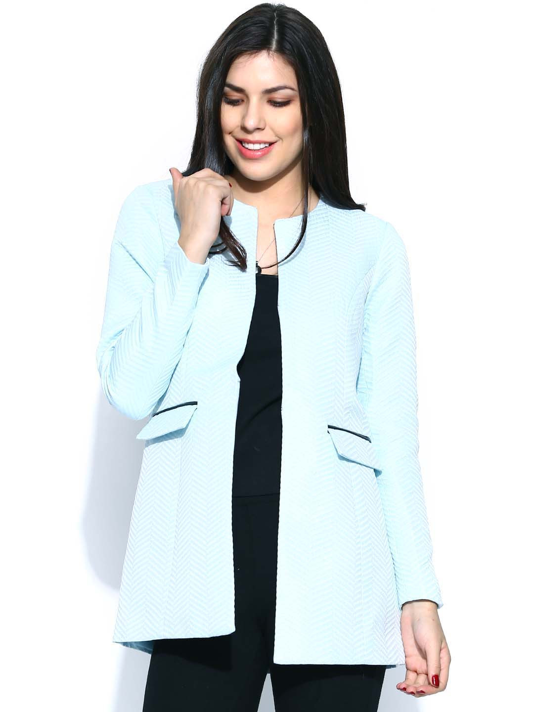Buy Vero Moda Sky Blue Shrug Shrug for Women 638325 Myntra