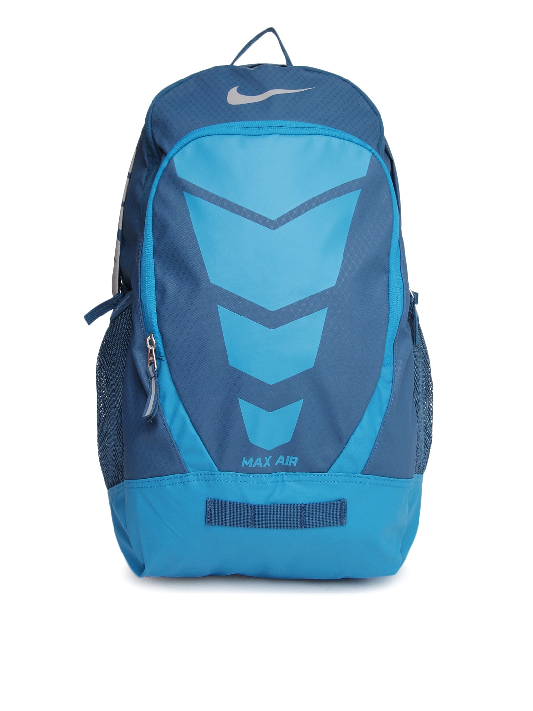 nike max air backpack blue and green