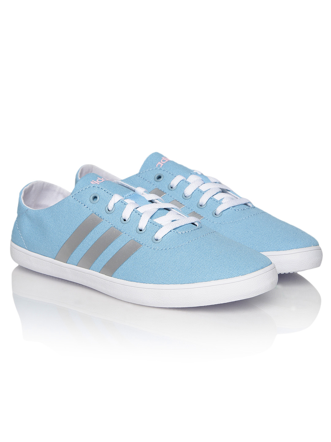 Buy ADIDAS NEO Women Light Blue QT Vulc VS Casual Shoes - Casual Shoes for Women 655772 | Myntra