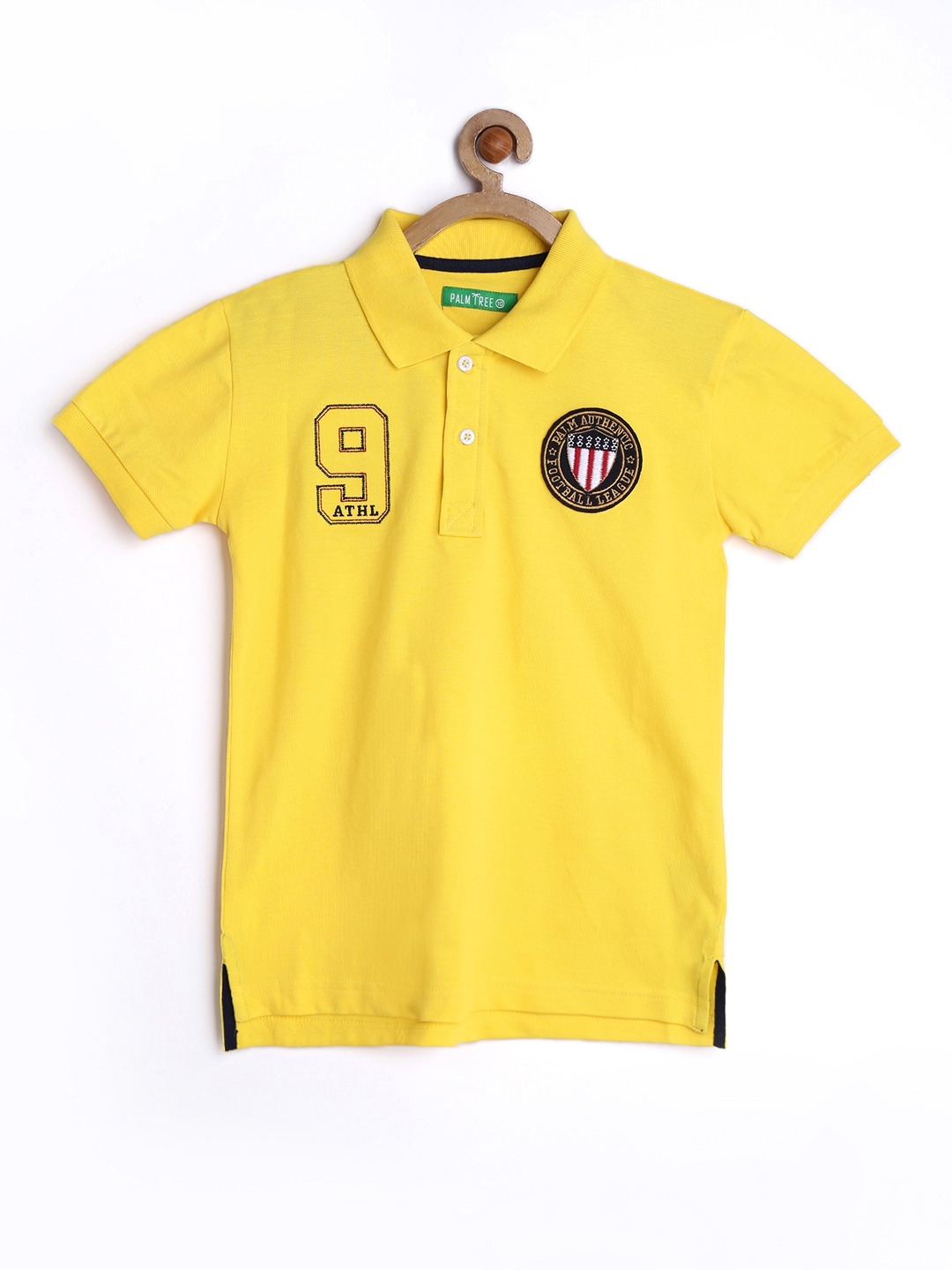 Buy Gini And Jony Boys Yellow Polo Pure Cotton T Shirt - Tshirts for ...