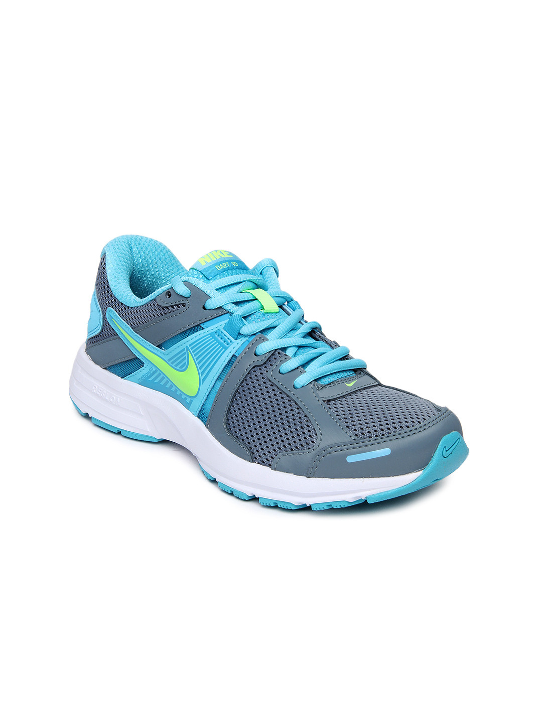 nike men grey dart 12 msl running shoes