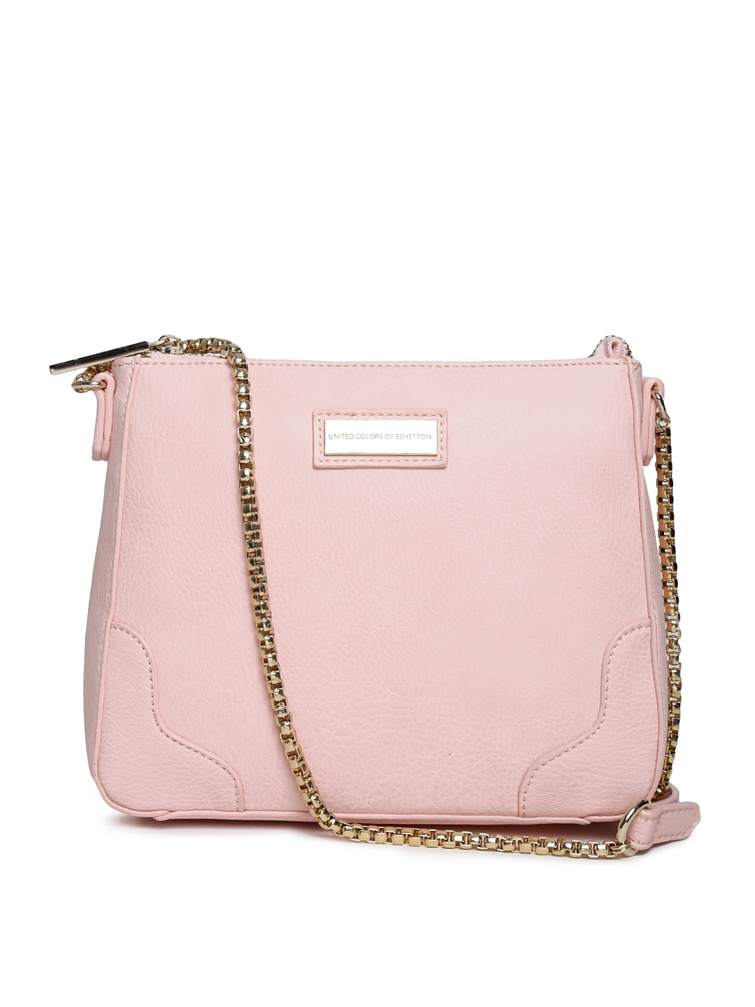 Buy United Colors Of Benetton Light Pink Sling Bag - Handbags for Women ...