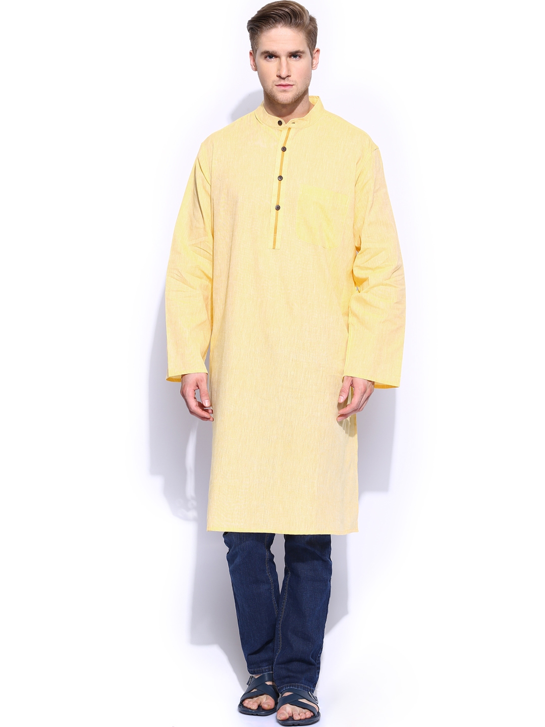 fabindia men's long kurta