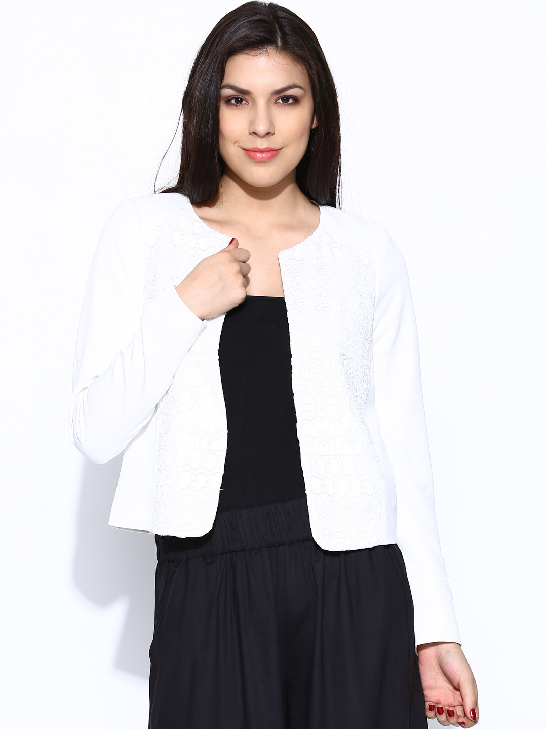 Buy Vero Moda White Shrug Shrug for Women 675874 Myntra