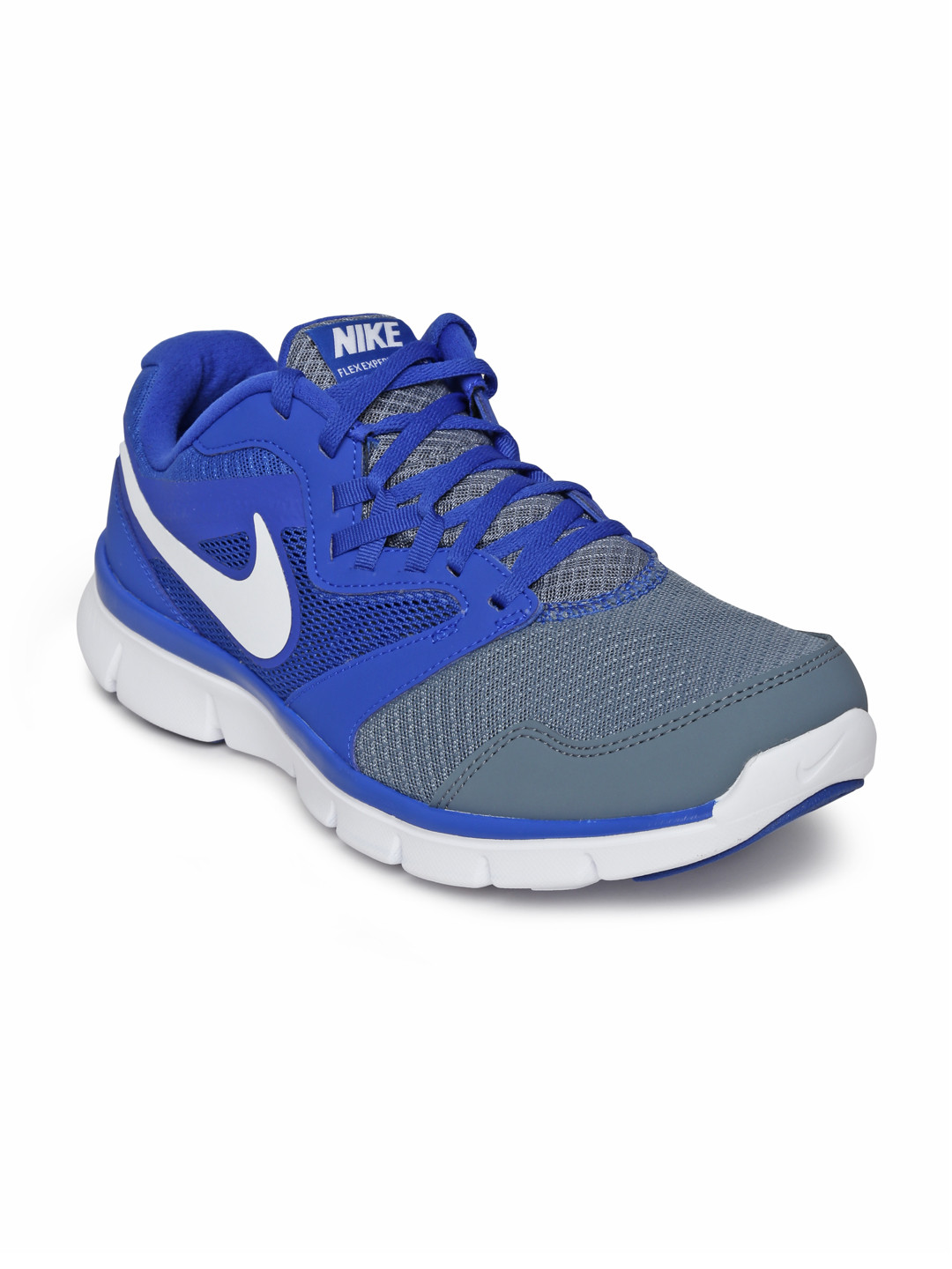 blue nike flex shoes