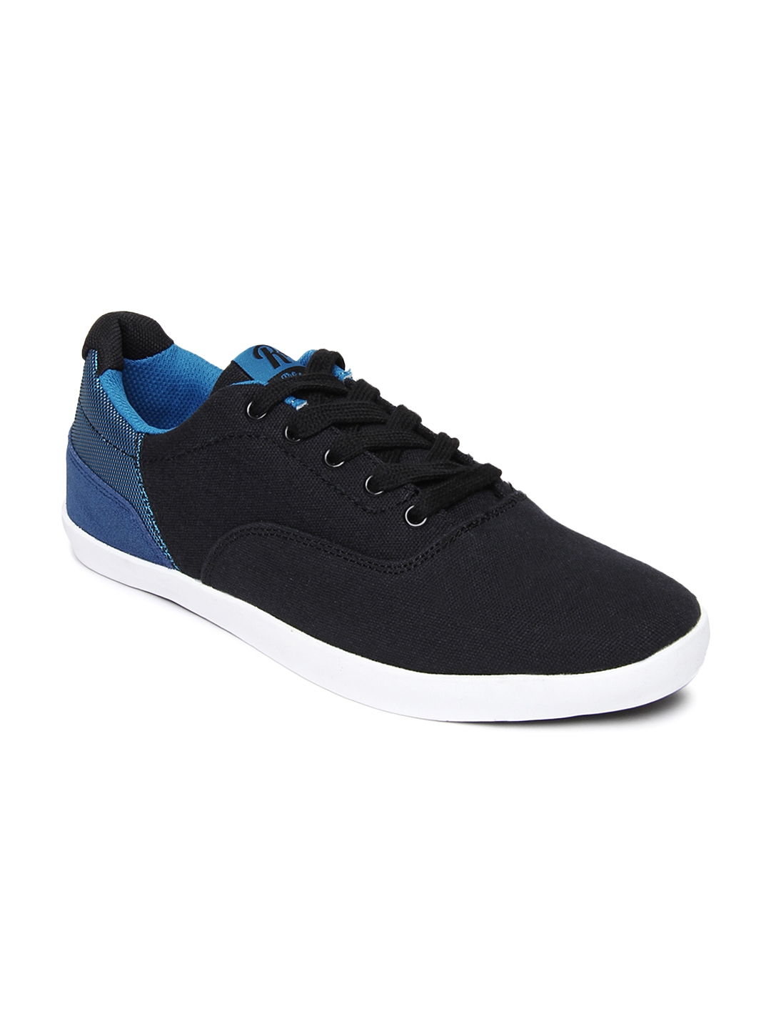 Buy Roadster Men Black & Blue Casual Shoes - Casual Shoes for Men ...